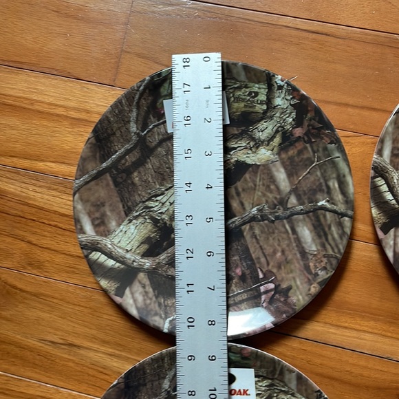 Mossy oak melamine plates set of 4 - Picture 3 of 4